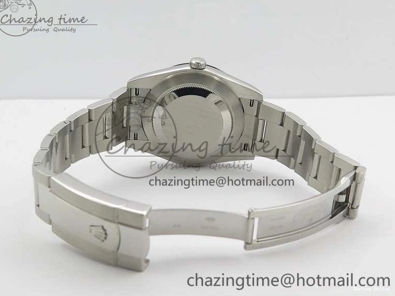 0406 Sporty DateJust 126334 SS Noob 1:1 904L Best Edition Blue Dial Diamond on Oyster Bracelet A 3164